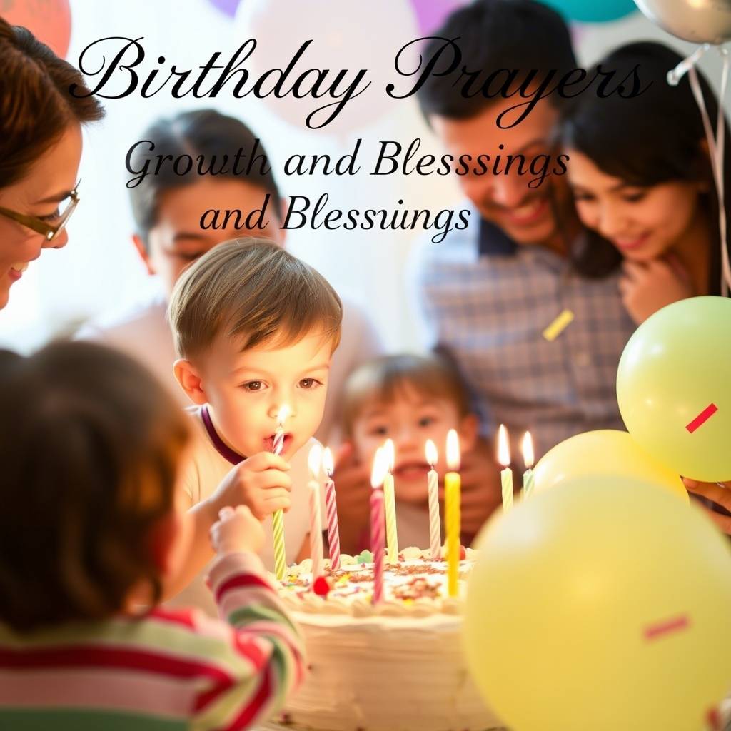 Birthday Prayers for Growth and Blessings