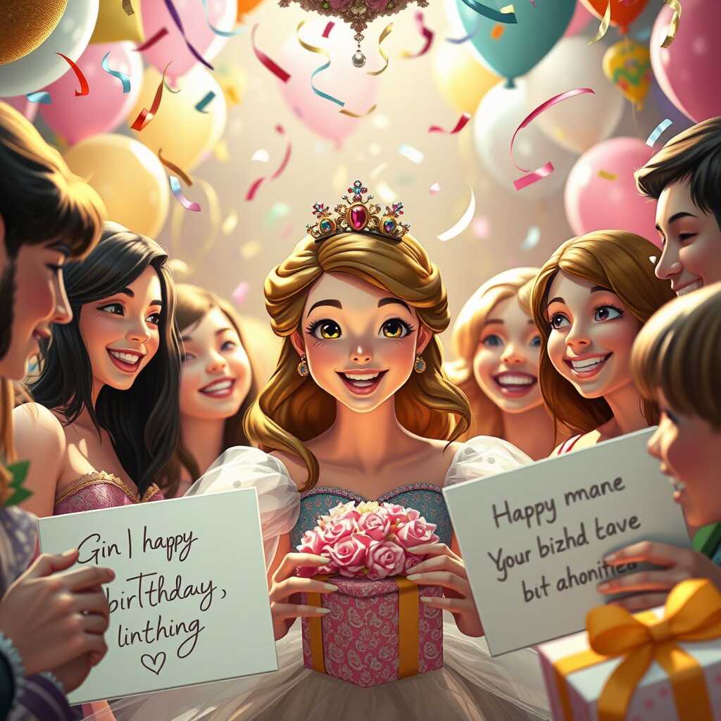 Birthday Wishes to a Princess