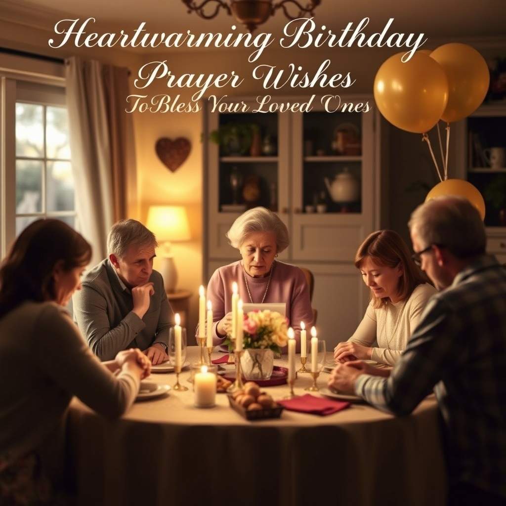Heartwarming Birthday Prayer Wishes To Bless Your Loved Ones for Loved Ones