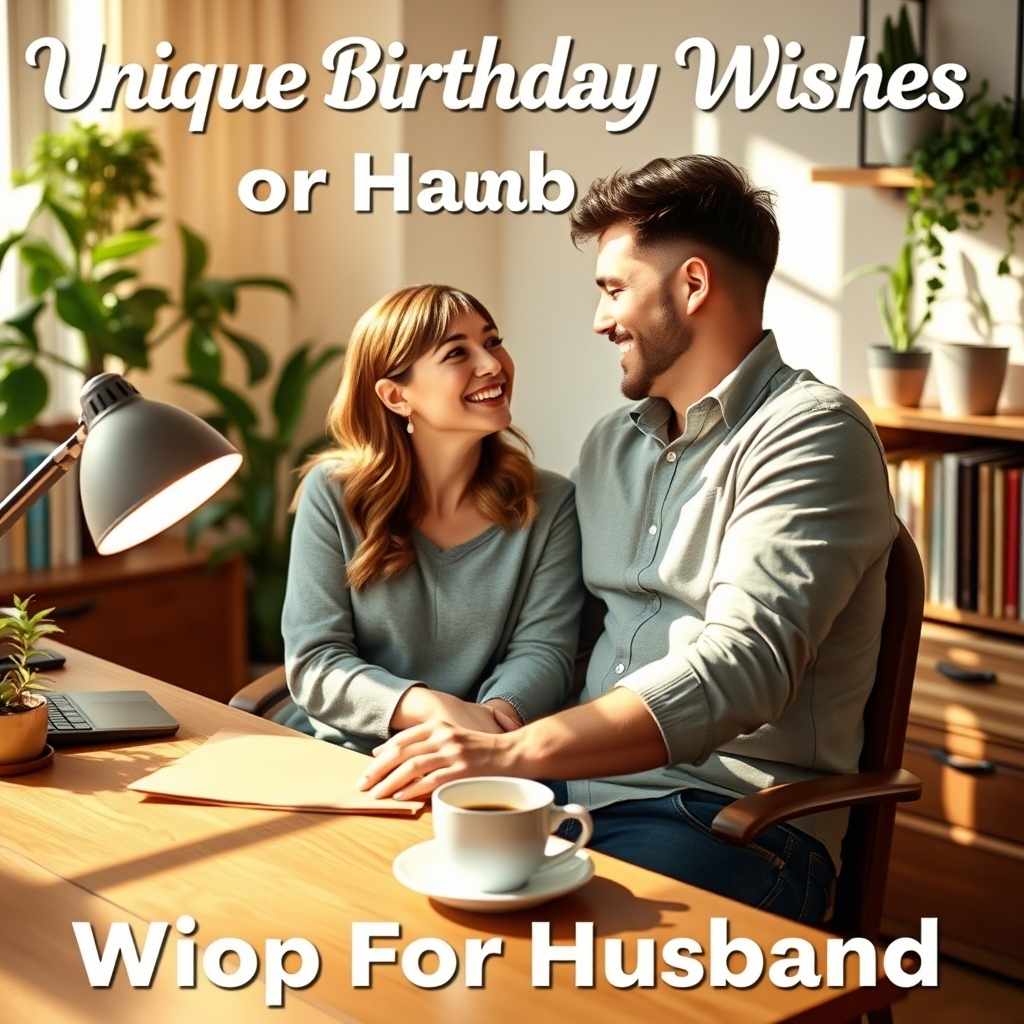 Unique Birthday Wishes For Husband