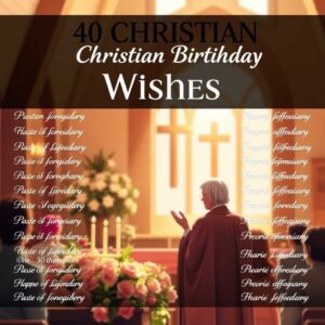 40 Christian Birthday Wishes