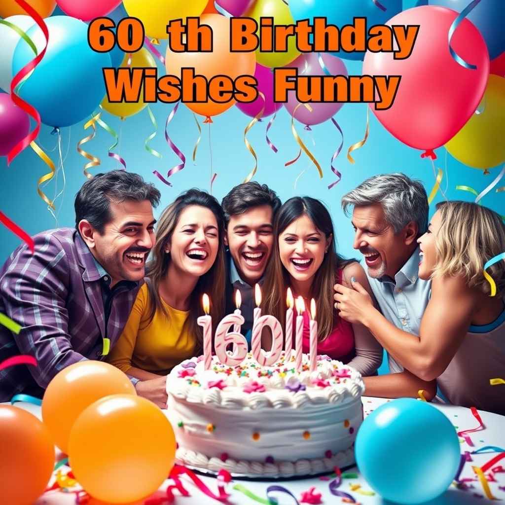 60th Birthday Wishes Funny