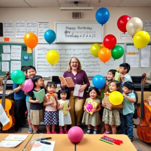 Birthday Wishes for Music Teacher