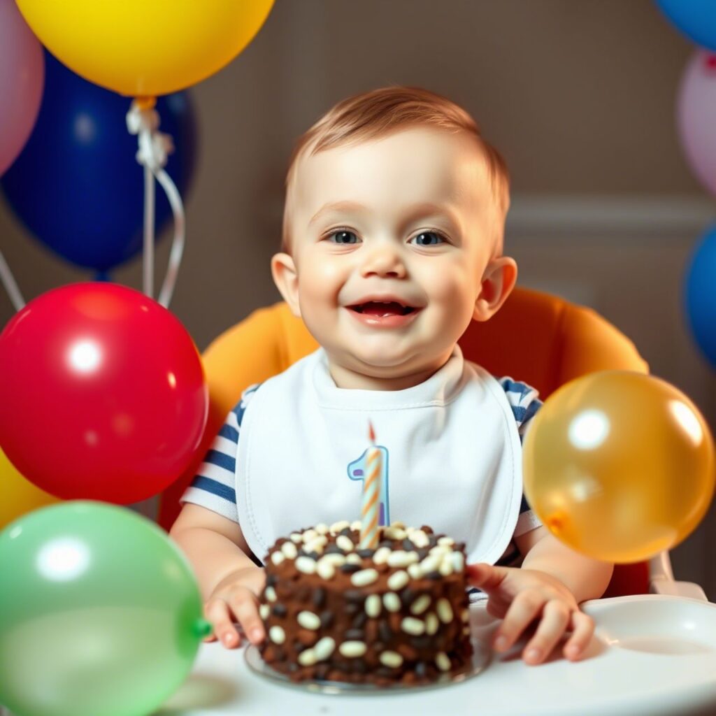 Cute First Birthday Wishes for Nephew