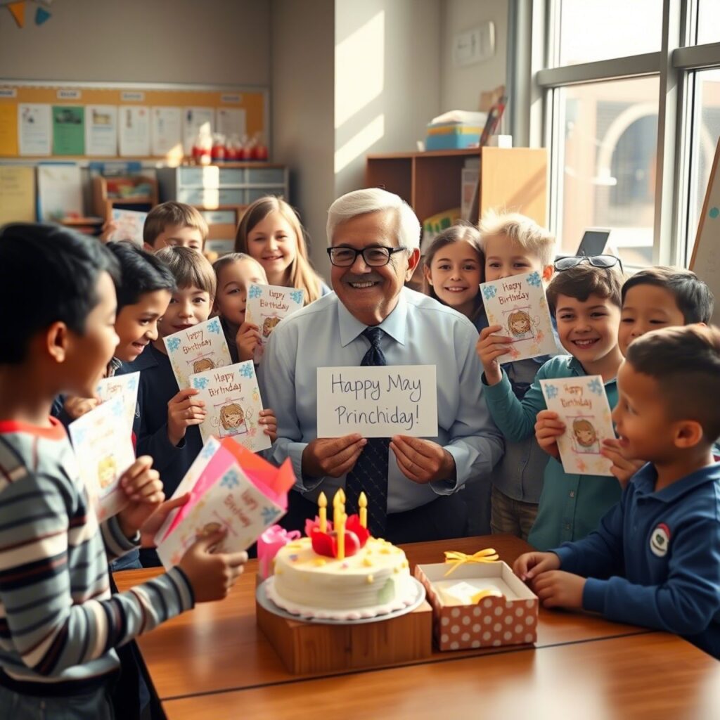 How to Wish a Happy Birthday to a Principal
