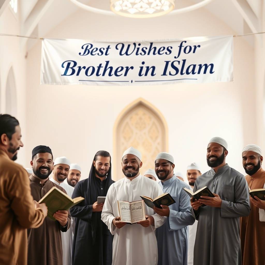 Best Wishes for Brother in Islam