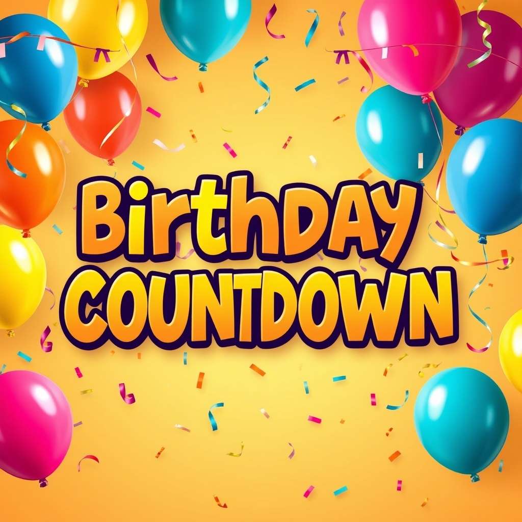 Birthday Countdown Quotes and Captions