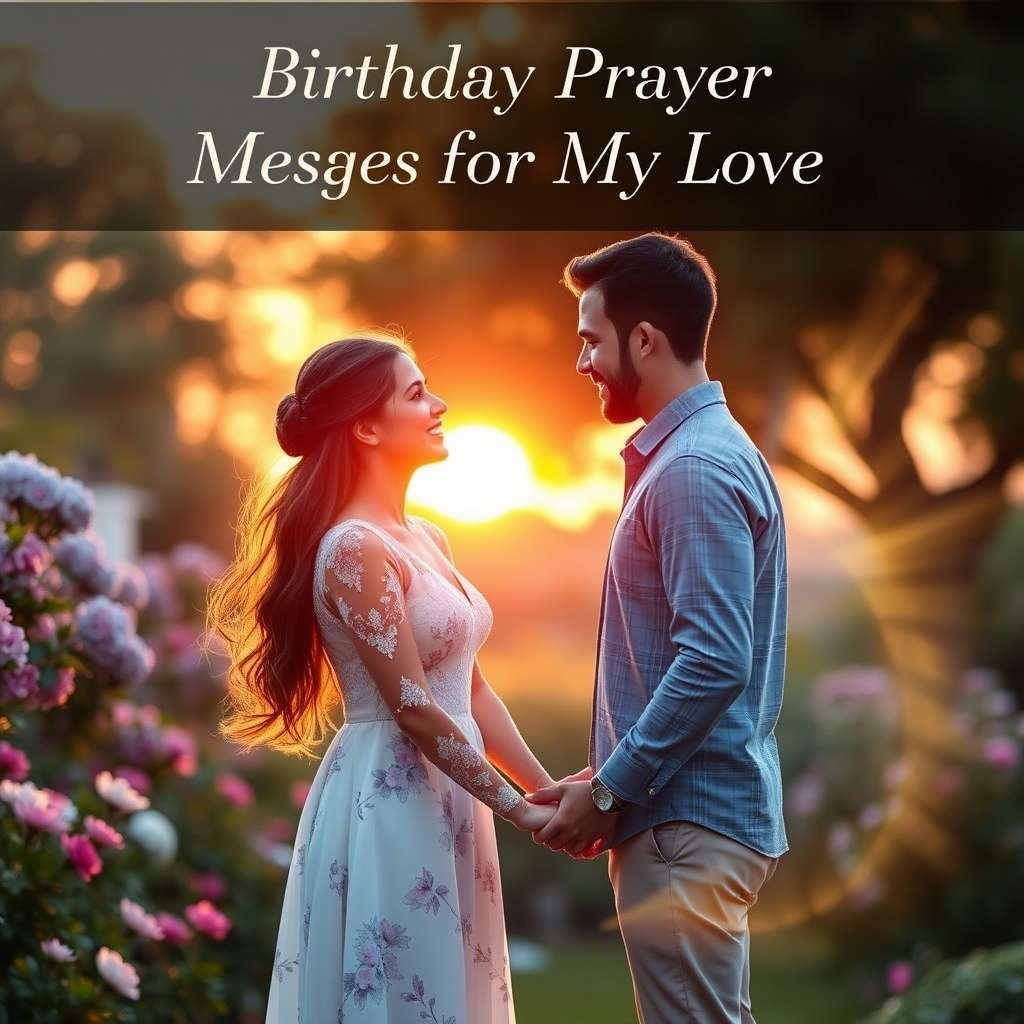 Birthday Prayer Messages for My Love