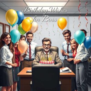 Birthday Wishes for Boss