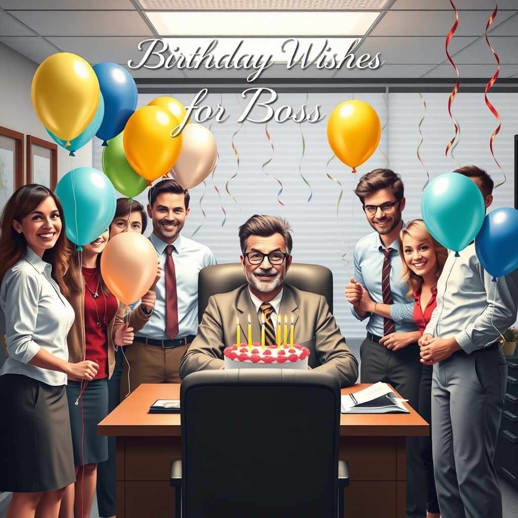Birthday Wishes for Boss