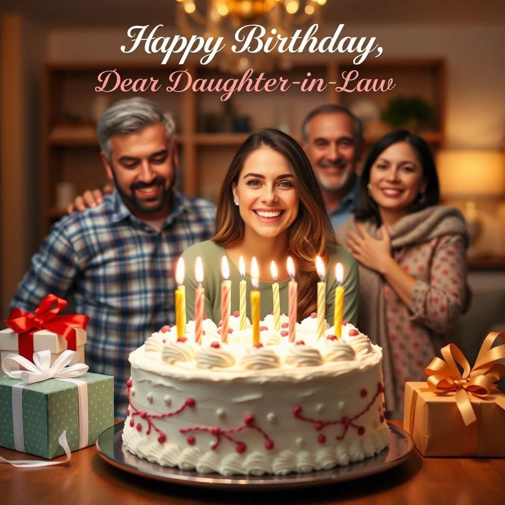 Birthday Wishes for Daughter-in-Law
