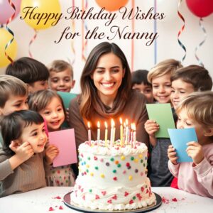 Birthday Wishes for the Nanny