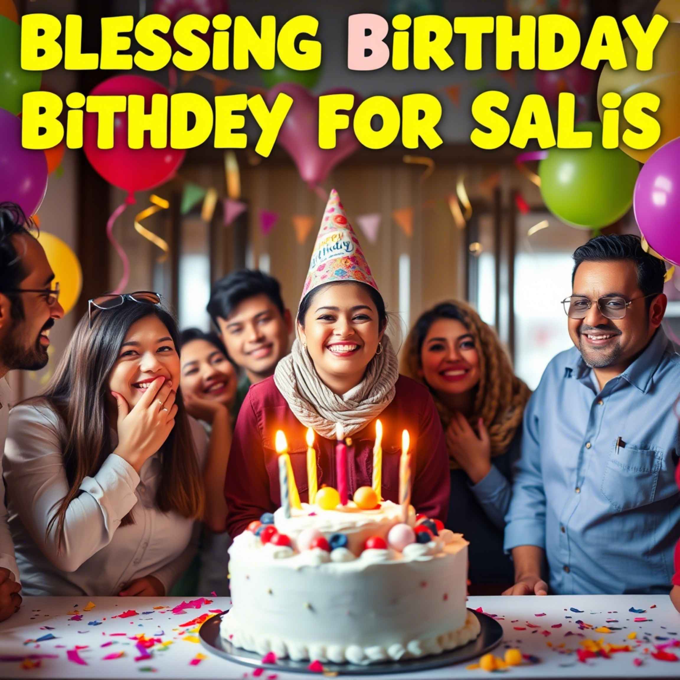 Blessing Birthday Wishes for Sali