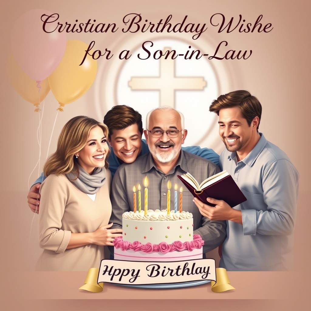 Christian Birthday Wishes for a Son-in-Law