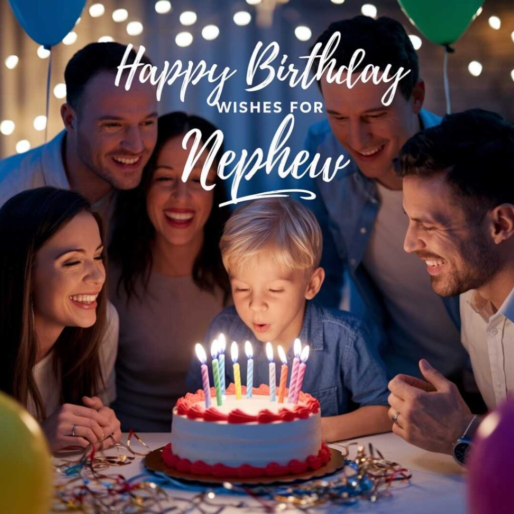 Cute Happy Birthday Wishes For Nephew From Uncle