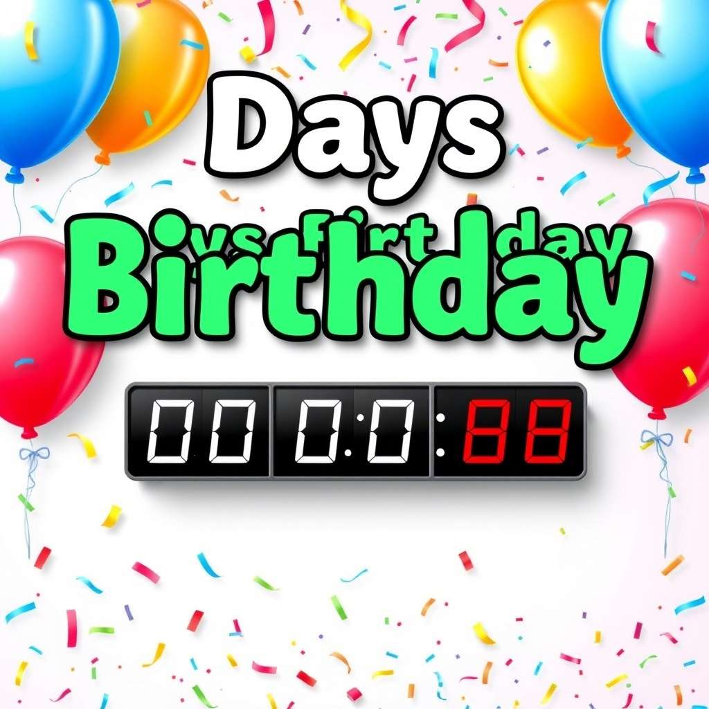 Days Birthday Countdown Quotes