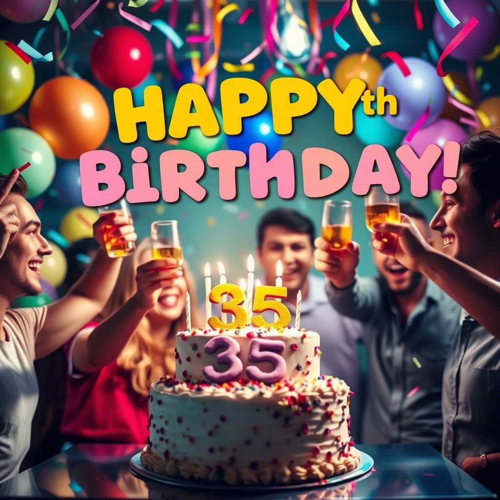 Happy 35th Birthday Captions
