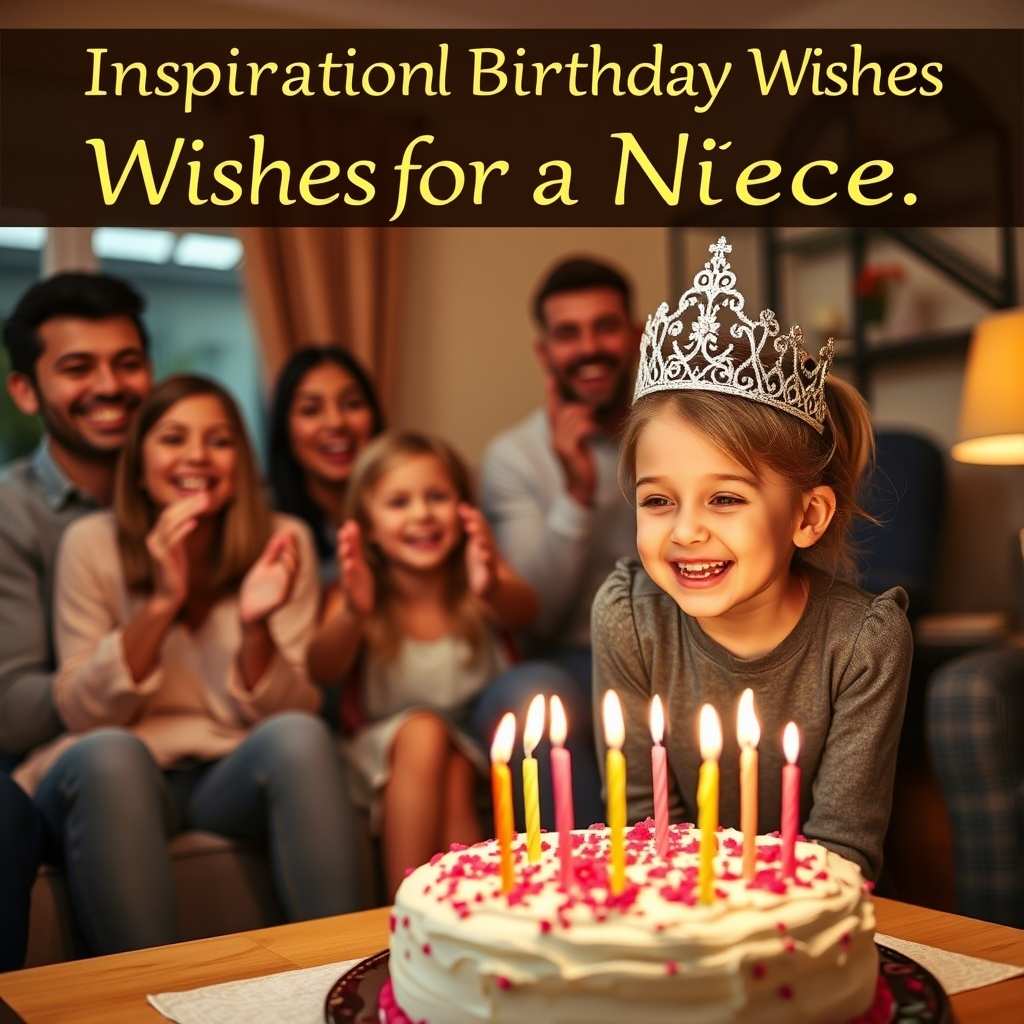 Inspirational Birthday Wishes for a Niece