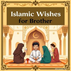Islamic birthday wishes for brother