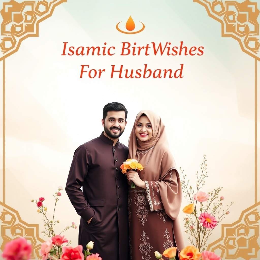Islamic Birthday Wishes For Husband
