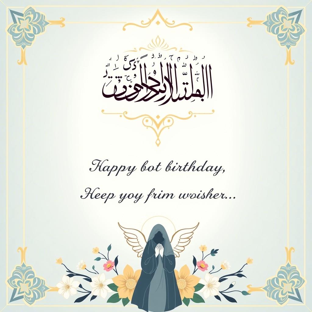 Meaningful Islamic Birthday Cards Messages 