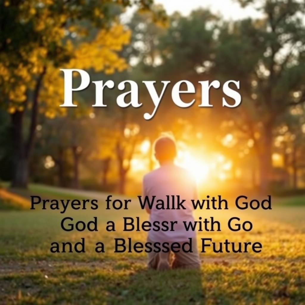 Prayers for a Closer Walk with God and a Blessed Future