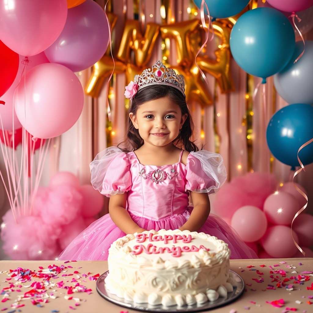 Princess Birthday Wishes for Niece