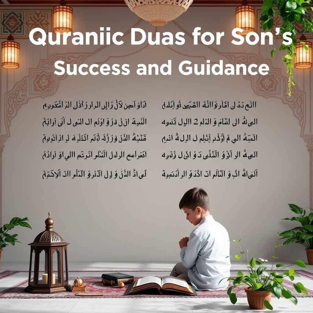 Quranic Duas for Son’s Success and Guidance