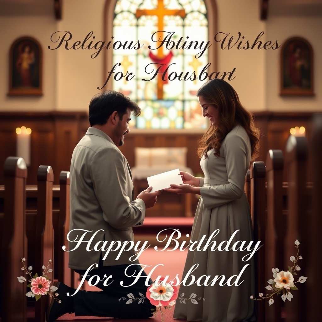 Religious Birthday Wishes for Husband