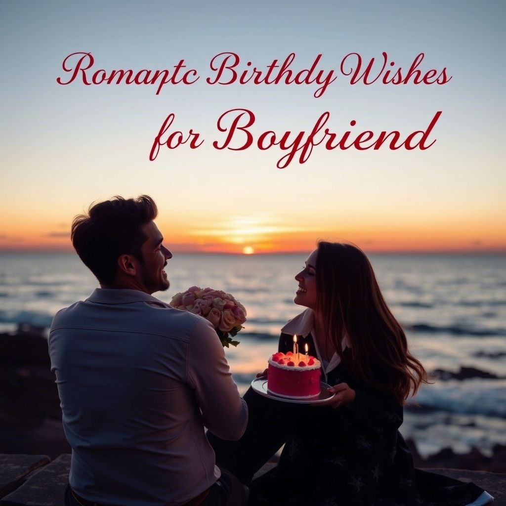 Romantic Birthday Wishes for Boyfriend