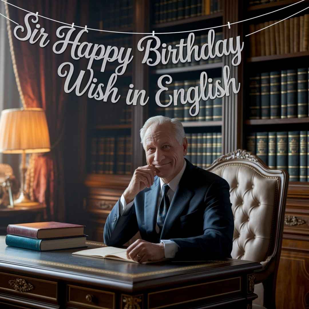 Sir Happy Birthday Wish in English