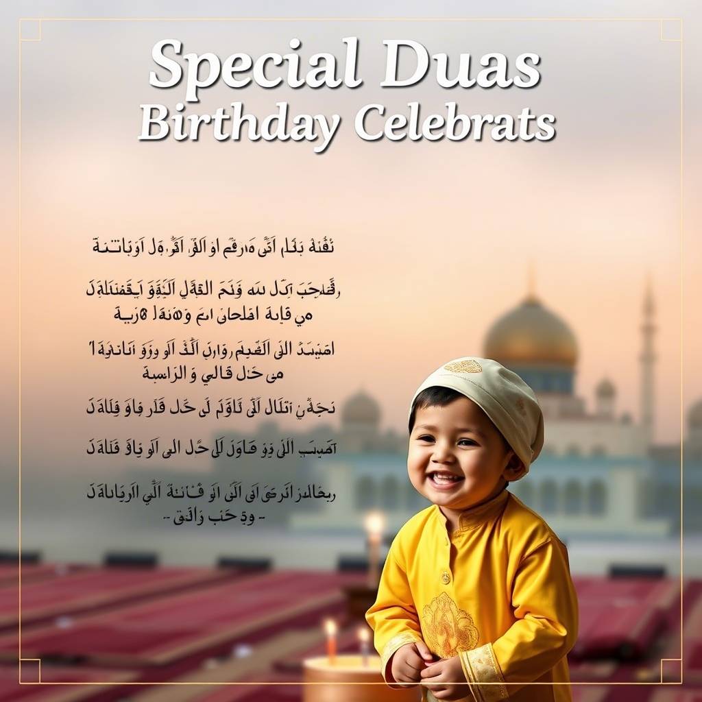 Special Duas for Birthday Celebrants 