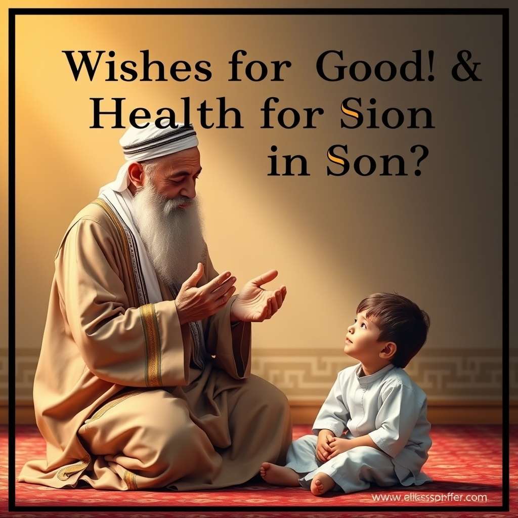Wishes for Good Health for Son in Islam