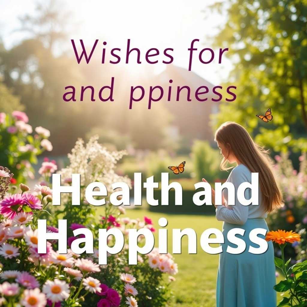 Wishes for Health and Happiness