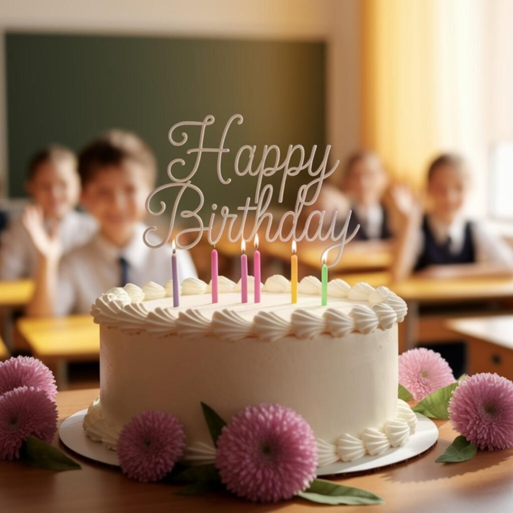 Simple Happy Birthday Wish For Classmate
